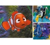 Dětské puzzle Ravensburger Disney Nemo v akváriu 3x49 dílků
