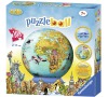 Ravensburger puzzle Dětská mapa světa Puzzleball 108 dílků