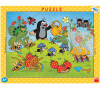 Puzzle Dino Krtek v jahodách, 40 dílků