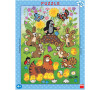 Puzzle Dino Krtek a velikonoce, 40 dílků