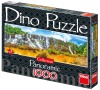 Dino puzzle Vodopád Pongour 1000 dílků panoramic