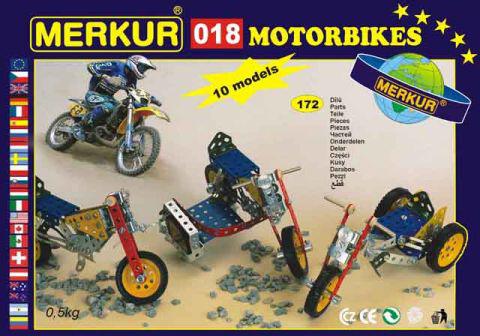 Stavebnice Merkur Motocykly