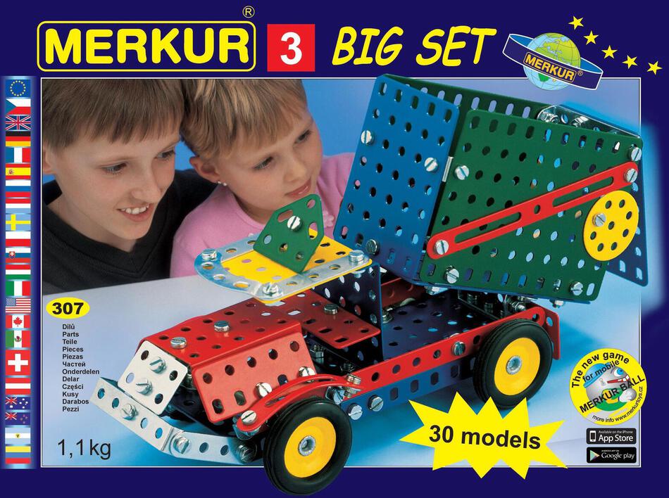 Stavebnice Merkur 3 stavebnice