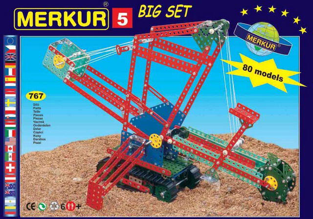 Stavebnice Merkur 5 stavebnice
