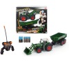 Dickie RC Traktor se lžící a vozíkem