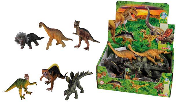 Figurka dinosaura 14-16cm, 6druhů, DP12