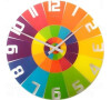 Designové nástěnné hodiny 8129 Nextime Rainbow 43cm