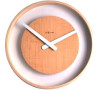 Designové nástěnné hodiny 3046 Nextime Wood Loop 30cm
