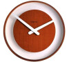 Designové nástěnné hodiny 3046br Nextime Wood Loop 30cm