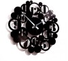 Designové nástěnné hodiny Discoclock 018 Bodoni Bubbles 30cm