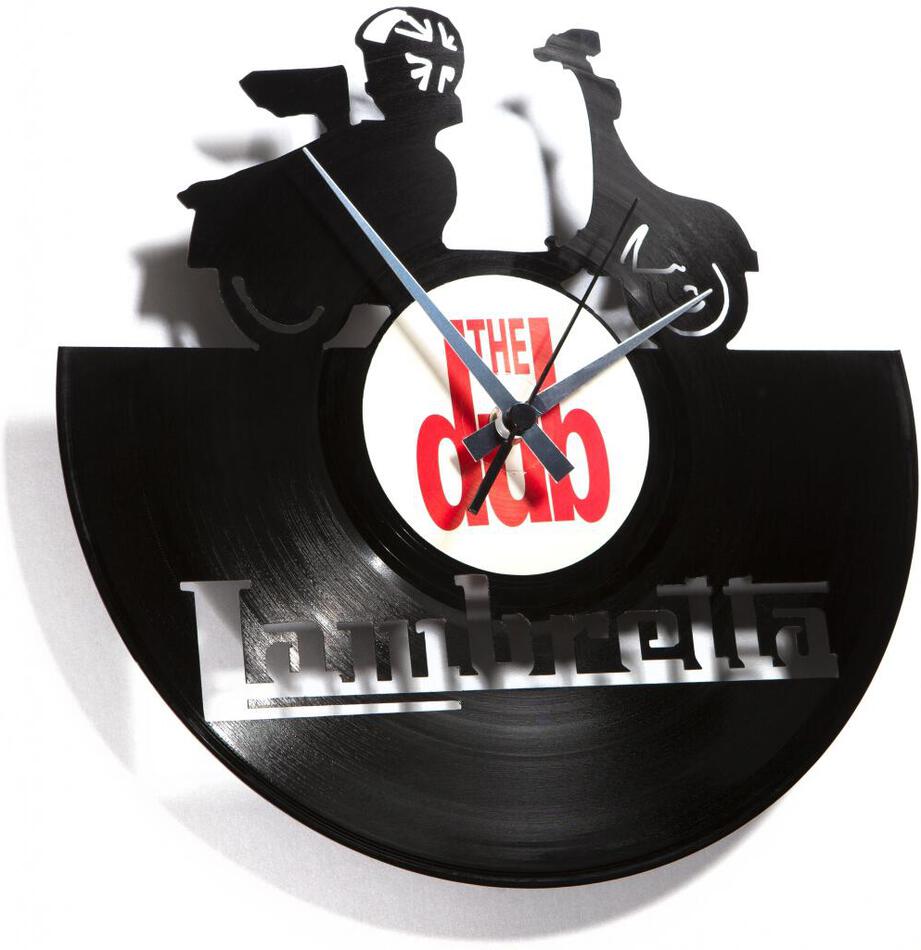 Designové nástěnné hodiny Discoclock 033 Lambretta 30cm