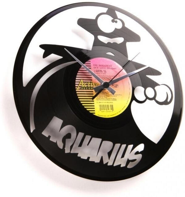 Designové nástěnné hodiny Discoclock Z11 Vodnář 30cm