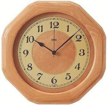 Nástěnné hodiny 5859/18 AMS řízené rádiovým signálem 28cm