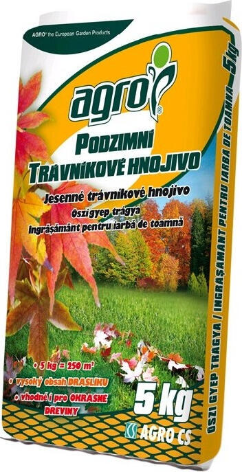 Hnojivo Agro Podzimní trávníkové 5 kg