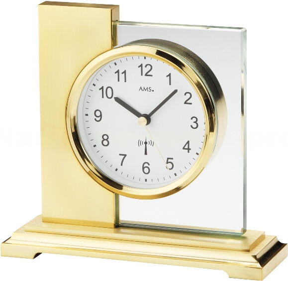 Stolní hodiny 5141 AMS řízené rádiovým signálem 17cm