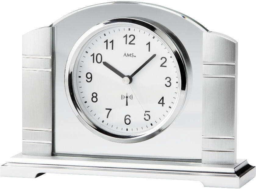 Stolní hodiny 5142 AMS řízené rádiovým signálem 19cm