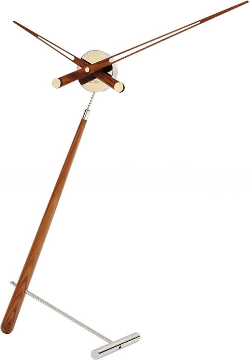 Designové stolní hodiny Nomon Puntero Walnut N 94cm