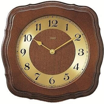 Nástěnné hodiny 5862/1 AMS řízené rádiovým signálem 26cm