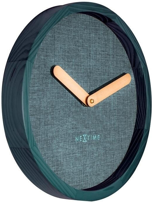 Designové nástěnné hodiny 3155tq Nextime Jeans Calm 30cm