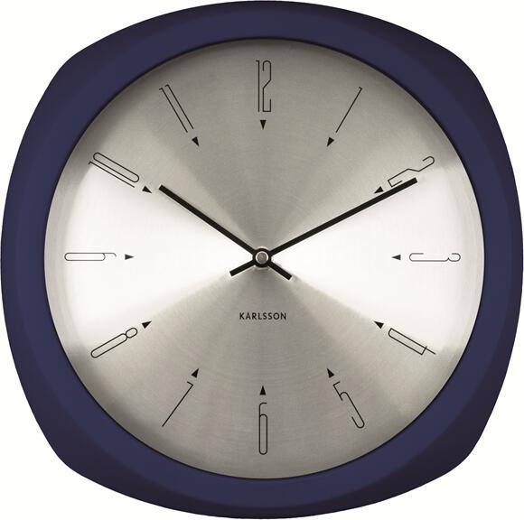 Designové nástěnné hodiny 5626BL Karlsson 31cm