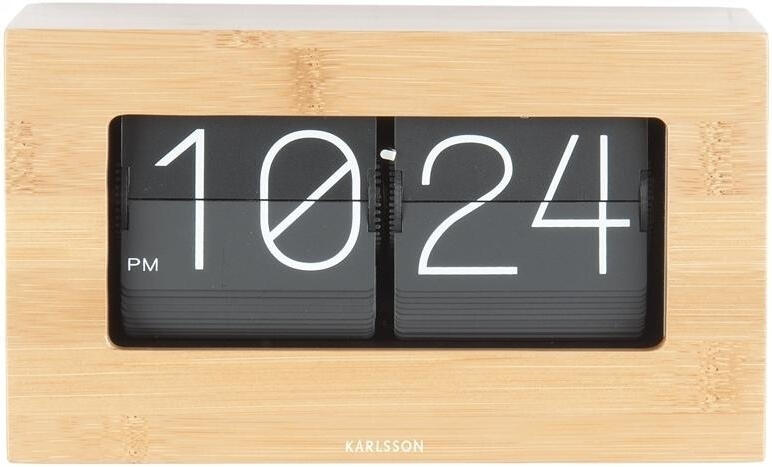 Designové stolní překlápěcí hodiny 5620WD Karlsson 21cm