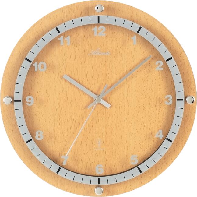 Designové nástěnné hodiny Atlanta AT4284-30 řízené signálem DCF