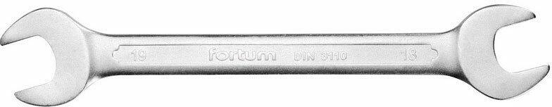Klíč plochý, 18x19mm, L 220mm, 61CrV5 FORTUM