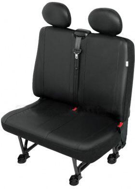 Autopotahy PRACTICAL DV dodávka - 2 sedadla, černé SIXTOL