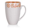 Hrnek keramický COFFE 340 ml, oranžový