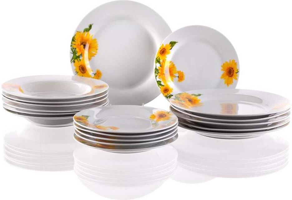 BANQUET Sada talířů SUNNY, 18 ks, OK (60XFA112074)