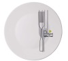 BORMIOLI Talíř skleněný pizza FORK 33 cm