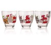 PASABAHCE Sada sklenic AQUA TOM A JERRY 210 ml, 3 ks