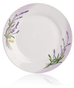 BANQUET Talíř porcelánový dezertní LAVENDER 19 cm