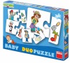 Baby puzzle profese 9x2D
