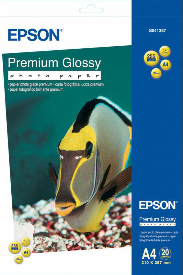 Epson A4, Premium Glossy Photo Paper (20 listů) (C13S041287)