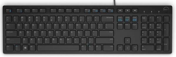 Dell KB216/Drátová USB/US layout/Černá (580-ADHK)