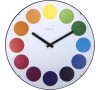 Designové nástěnné hodiny 3166 Nextime Dots Dome 35cm