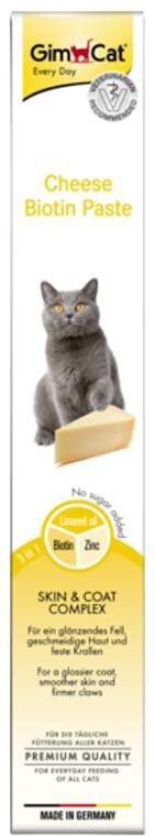 Gimcat Pasta s biotinem - sýrová 100 g