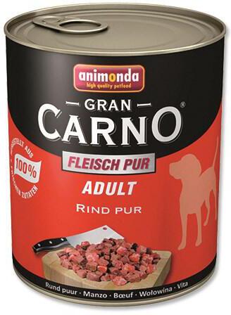 Animonda GranCarno dog konz. - hovězí 800 g