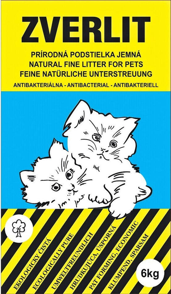 Podestýlka Cat Zverlit jemná - modrá 6 kg