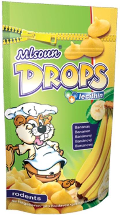 Mlsoun hlod. Drops - banán 75 g