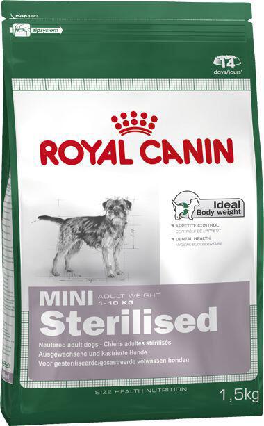 Royal canin mini sterilized hotsell 8 kg