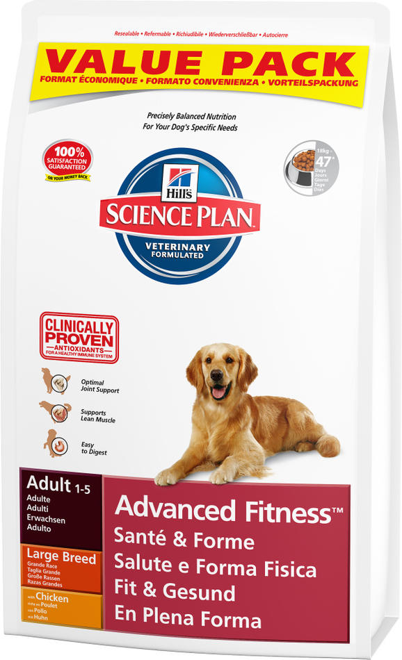 Hill's Science Plan Canine Adult Large Breed chicken 18 kg