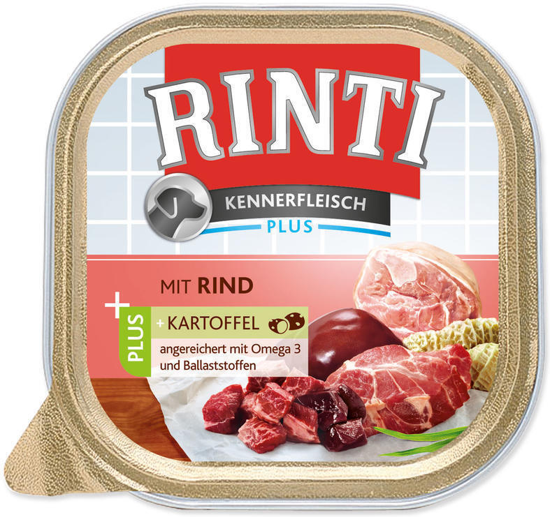 Paštika pro psy Rinti hovězí, 300 g