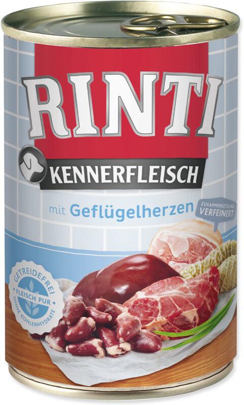 Rinti PUR dog konz. - kuřecí srdíčka 400 g