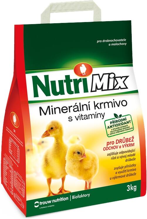 Trouw Nutrition Biofaktory NutriMix pro drůbež výkrm a odchov plv 3kg