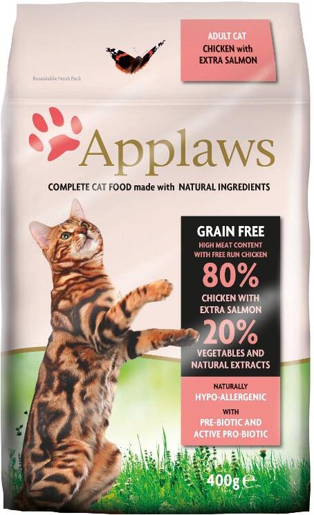 Applaws Cat Dry Adult Salmon 400 g