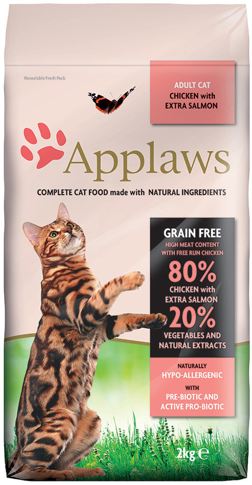 Applaws Cat Dry Adult Salmon 2 kg