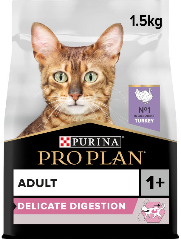 PRO PLAN Cat Delicate Turkey 1,5 kg