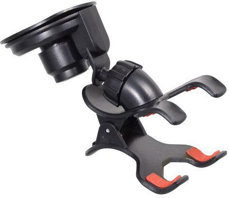 Držák do auta COMPASS 06255 Double Clips s přísavkou